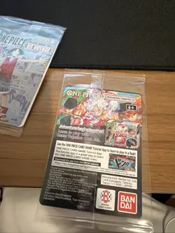 ONE PIECE Monkey D Luffy P-055 Promo College Basketball US Voyage SEALED Holo NM - Image 2