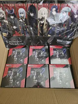 Weiss Schwarz: Eminence in Shadow (English) Case X24 Boxes + Playmat - Image 1