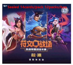 League of Legends Riftbound Origins Booster Box Chinese 14cards/pack 12packs/box - Image 1
