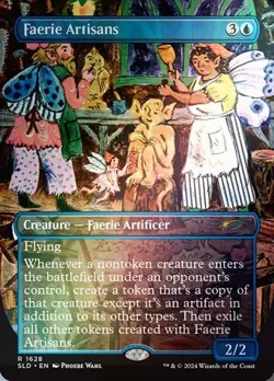 Faerie Artisans - Rainbow Foil Extended Art SLD NM MTG - Image 1