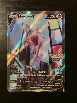 Carte Pokemon : Mewtwo V 072/078 Pokemon Go Francaise - Image 1