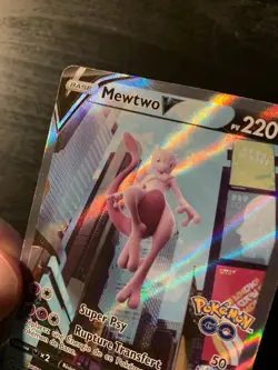 Carte Pokemon : Mewtwo V 072/078 Pokemon Go Francaise - Image 2