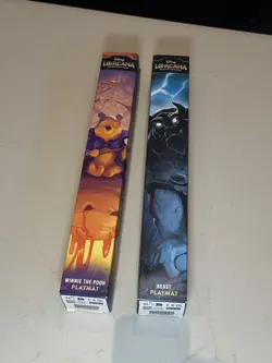 Disney Lorcana TCG: Winnie the Pooh and Beast Playmat Ravensburger Bundle - Image 1