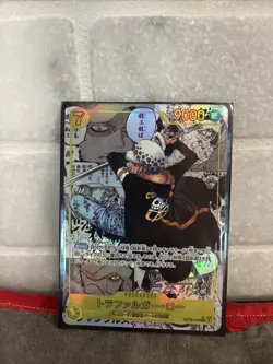 TRAFALGAR LAW MANGA ALT ART OP10-119 SEC ROYAL BLOOD ONE PIECE CARD GAME - Image 1