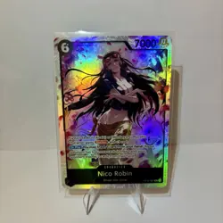 Nico Robin OP12-087 SR ONE PIECE Card Game NM Black - Image 1