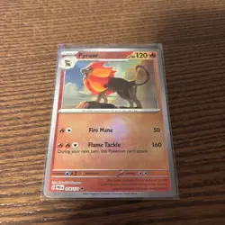 Pyroar 016/131 Prismatic Evolutions Master Ball Pokemon Card - Image 1