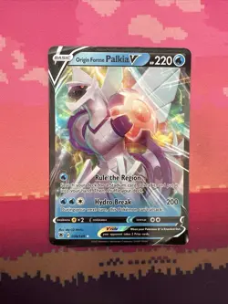 Pokemon Card Origin Forme Palkia V 039/189 Ultra Rare Astral Radiance Near Mint - Image 1