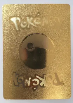 Pokemon Mega Beedrill EX 490hp Gold Foil Fan Art Collector Card TCG - Image 2