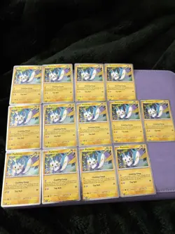 Pokemon TCG Pachirisu SVP EN 158 Holo Promo English 13 Card Lot - Image 1