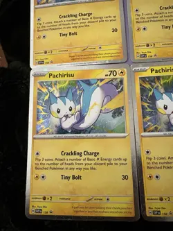 Pokemon TCG Pachirisu SVP EN 158 Holo Promo English 13 Card Lot - Image 2