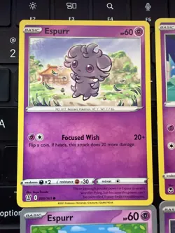 Pokemon TCG Espurr Lot (4) Various Sets No Duplicates Regular Cards NM - Image 4