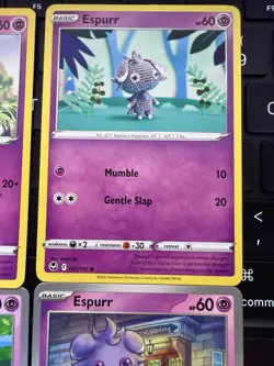 Pokemon TCG Espurr Lot (4) Various Sets No Duplicates Regular Cards NM - Image 5