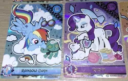 Kayou My Little Pony 8 LSR Cards 15th Anniversary Moon English MLPME02 Hasbro - Image 2