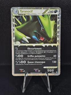 Pokemon TCG Tyranitar Prime Unleashed Holo Card 88/95 Heavily Played HP French✨ - Image 1