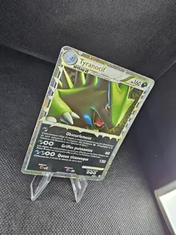 Pokemon TCG Tyranitar Prime Unleashed Holo Card 88/95 Heavily Played HP French✨ - Image 4