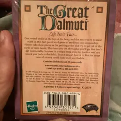 Sealed & Brand New The Great Dalmuti Card Game Hasbro - Image 3