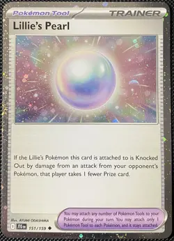Lillie's Pearl - (Cosmos Holo) 151/159 Miscellaneous Cards & Products - Pokemon - Image 1