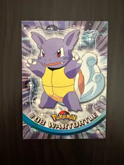 Squirtle Wartortle Blastoise (Foil) 99 Topps Pokemon TV Series Black Label Cards - Image 4