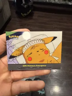 EP2 Pokemon Emergency - TV Animation Edition - Pokemon Topps Card Blue Logo - Image 1