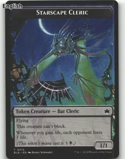 Starscape Cleric Token [BLB - 15] Bloomburrow - Image 1