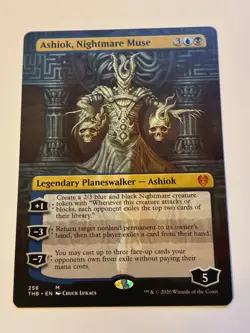 Ashiok, Nightmare Muse (Borderless) Theros Beyond Death #256 Magic the Gathering - Image 1