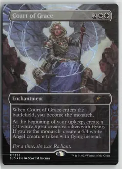 Court of Grace LP Foil 1338 Secret Lair Drop Series Holo MTG - Image 1