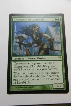 MTG Champion of Lambholt x1- -Avacyn Restored-Lightly Played - Image 1