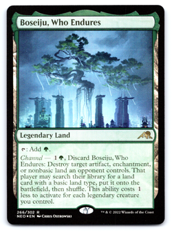 Boseiju, Who Endures FOIL - Kamigawa: Neon Dynasty (NEO)- MTG - Image 1