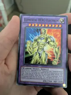 RYMP-EN017 Elemental Hero Electrum Common 1st Edition lp-mp Yugioh Card - Image 1