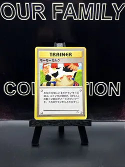 2000 Pokemon Japanese Neo Genesis Moo Moo Milk Trainer Banned Card - Image 1