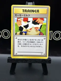 2000 Pokemon Japanese Neo Genesis Moo Moo Milk Trainer Banned Card - Image 2
