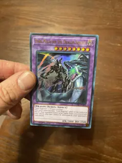 Yu-Gi-Oh Dark Magician the Dragon Knight LEDD-ENA00 1st Edition Ultra Rare - Image 3