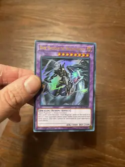 Yu-Gi-Oh Dark Magician the Dragon Knight LEDD-ENA00 1st Edition Ultra Rare - Image 5
