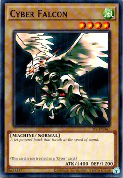 Cyber Falcon PSV-EN047 Yu-Gi-Oh! Near Mint 25th - Image 1