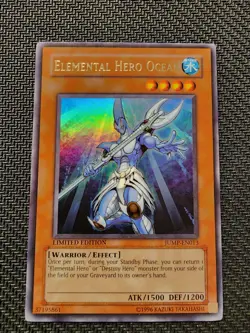 Elemental Hero Ocean - JUMP-EN013 - Ultra Rare - Limited Edition - LP/MP - Image 1