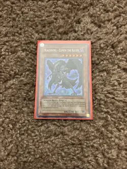 2009 Yu-Gi-Oh! Exclusives Blackwing Elphin the Raven Secret Rare #CT06-ENS01 - Image 1