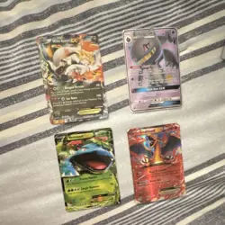 Pokemon Card Lot - White Kyurem EX, Banette GX, Venusaur EX, Charizard EX, Foil - Image 1