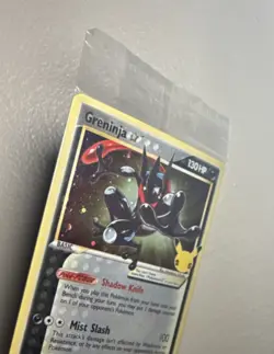 Holo Error Card- Pokemon Company Greninja Star Promo Holo SWSH144 Sword & Shield - Image 1