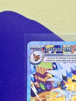 Jolteon ex 153/131 Prismatic Evolutions SIR Holo EN Pokemon Card - Image 2