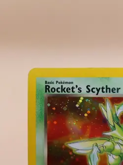 Rocket's Scyther 1st Edition Holo Rare Gym Heroes Pokemon Card - WOTC 2000 SWIRL - Image 4