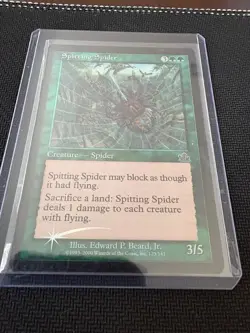Spitting Spider FOIL Prophecy PLD Green Uncommon MAGIC MTG CARD ABUGames - Image 1