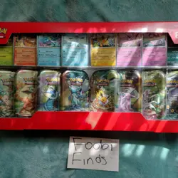 Costco Pokemon Prismatic Evolutions 8 Mini-Tins with Promo Cards Sealed - Image 1