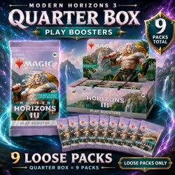 MTG Modern Horizons 3 Play Boosters - 9 Loose Packs - Quarter Box MH3 - Image 1