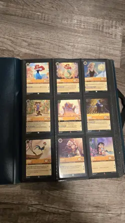 Disney Lorcana TCG the First Chapter Complete- Additional Foils And Art Cards - Image 1