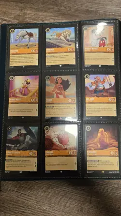 Disney Lorcana TCG the First Chapter Complete- Additional Foils And Art Cards - Image 2