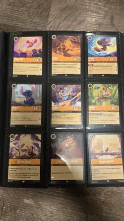 Disney Lorcana TCG the First Chapter Complete- Additional Foils And Art Cards - Image 3