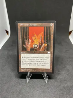 Phyrexian Furnace Weatherlight Regular MTG MP #155 - Image 1