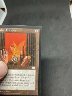 Phyrexian Furnace Weatherlight Regular MTG MP #155 - Image 2