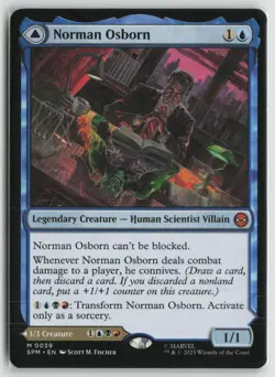 Norman Osborn Lightly Played 39 Marvel's Spider-Man Magic: The Gathering - Image 1