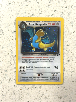 Pokemon TCG: Team Rocket Unlimited • Dark Dragonite 5/82 Holofoil • LP+ - Image 1